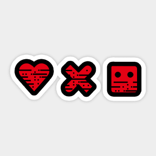 LOVE DEATH + ROBOTS Sticker